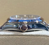 Rolex - Unworn Two Tone Rose Gold Lady-Datejust 28mm Green Diamond Dial Jubilee Bracelet 279171
