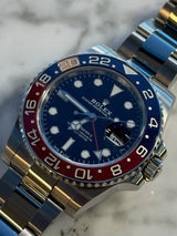 Rolex - Pre-owned GMT-Master II "Pepsi" Oyster Bracelet 126710BLRO