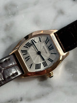 Cartier - Pre-owned Tortue Small 24mm White Dial W1556360/3698