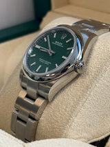Rolex - Pre-owned Oyster Perpetual 31 Green Dial 277200