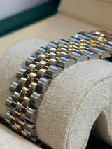 Rolex - Pre-owned Two Tone Yellow Gold Datejust 41 Champagne Index Dial Jubilee Bracelet 126333