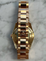 Rolex - Pre-owned Rose Gold Day-Date 36 Black Arabic Dial 118235