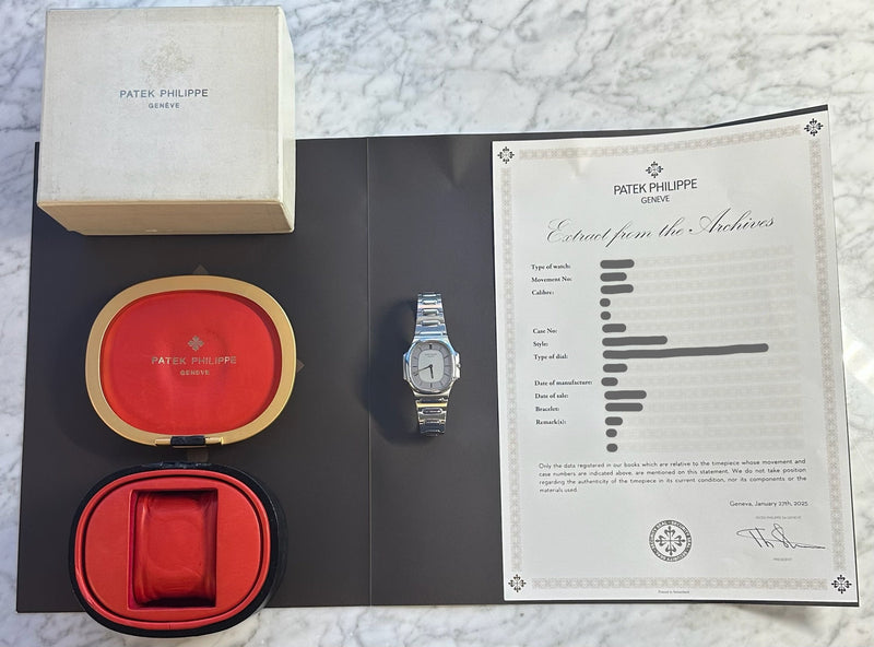 Patek Philippe - Pre-owned Nautilus Ellipse "Nautellipse" Silver Dial 3770/1