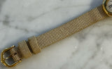 Cartier - Pre-owned Cartier Baignoire Mini Leather Strap W1510956