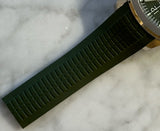 Patek Philippe - Pre-owned Aquanaut Chronograph Green Dial 5968G-010