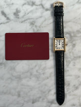 Cartier - Pre-owned Tank Solo 24.4 x 31mm White Dial W5200024