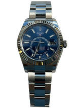 Rolex - Pre-owned Sky-Dweller Blue Dial Oyster Bracelet 326934