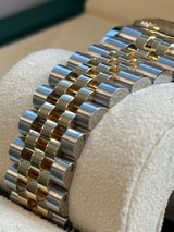 Rolex - Pre-owned Two Tone Yellow Gold Sky-Dweller Champagne Dial Jubilee Bracelet 336933