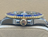 Rolex - Pre-owned Two Tone Yellow Gold Submariner "Bluesy" 116613LB