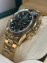 Rolex - Unworn Yellow Gold Daytona Green Dial "John Mayer" 116508