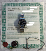 Rolex - Pre-owned Submariner Date Black Dial 168000