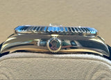 Rolex - Pre-owned Yellow Gold Sky-Dweller Champagne Dial Oysterflex 326238