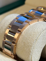 Rolex - Pre-owned Rose Gold Sky-Dweller Sundust Roman Dial Oyster Bracelet 326935