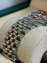 Rolex - Pre-owned Two Tone Yellow Gold Sky-Dweller White Dial Jubilee Bracelet 336933
