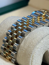 Rolex - Pre-owned Two Tone Yellow Gold Sky-Dweller White Dial Jubilee Bracelet 336933