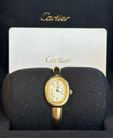 Cartier - Pre-owned Cartier Baignoire Mini Size 15 WGBA0044