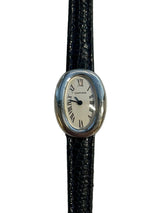Cartier - Pre-owned Cartier Baignoire Mini Leather Strap W1518956