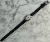 Cartier - Pre-owned Cartier Baignoire Mini Leather Strap W1518956