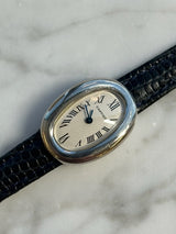 Cartier - Pre-owned Cartier Baignoire Mini Leather Strap W1518956