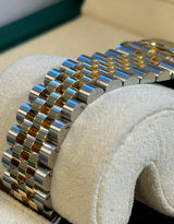 Rolex - Pre-owned Two Tone Yellow Gold Datejust 36 Wimbledon Dial Jubilee Bracelet 126233