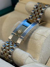 Rolex - Pre-owned Two Tone Yellow Gold Datejust 36 Wimbledon Dial Jubilee Bracelet 126233
