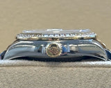 Rolex - Pre-owned Two Tone Yellow Gold Lady-Datejust 28mm Champagne Diamond Dial Diamond Bezel Jubilee Bracelet 279383RBR