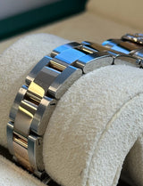 Rolex - Pre-owned Two Tone Rose Gold Datejust 31 Purple Diamond VI Dial Diamond Bezel Oyster Bracelet 278341RBR
