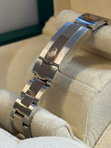 Rolex - Pre-owned Two Tone Rose Gold Datejust 31 Purple Diamond VI Dial Diamond Bezel Oyster Bracelet 278341RBR