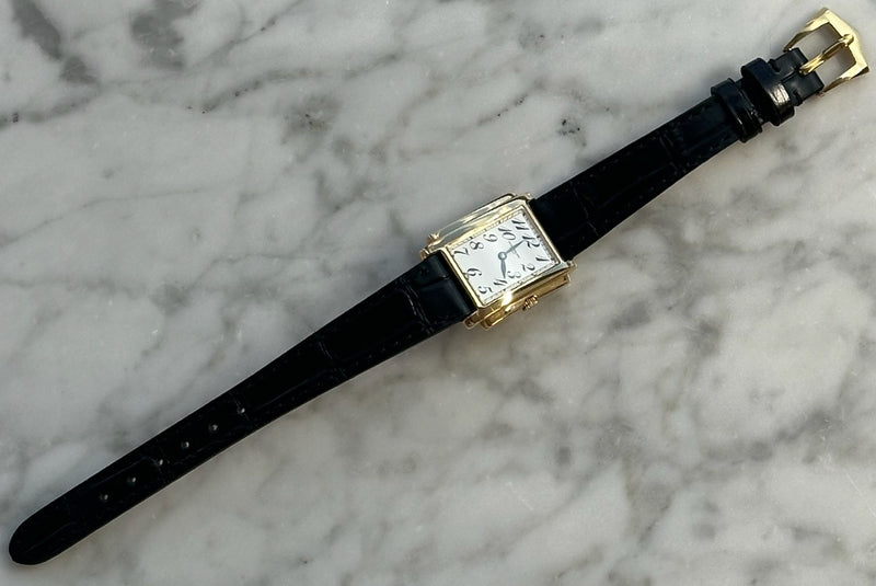 Patek Philippe - Pre-owned Yellow Gold Gondolo White Dial 4824J