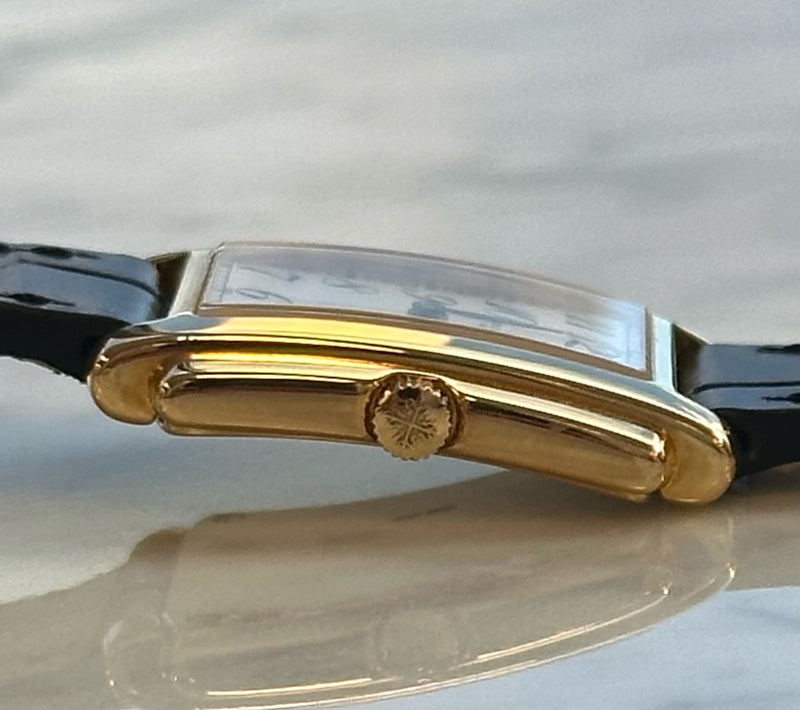 Patek Philippe - Pre-owned Yellow Gold Gondolo White Dial 4824J