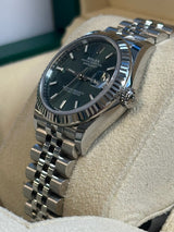 Rolex - Pre-owned Datejust 31 Green Index Dial Jubilee Bracelet 278274