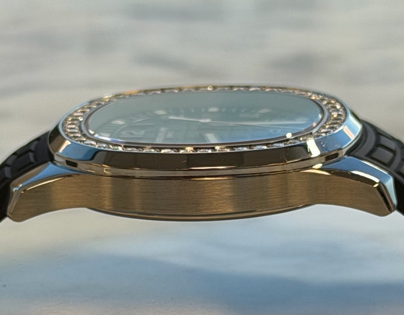 Patek Philippe - Pre-owned Aquanaut Luce Black Dial Diamond Bezel 5267/200A-001