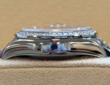 Rolex - Pre-owned Stainless Steel Lady-Datejust 28mm Rhodium Diamond Dial Diamond Bezel Jubilee Bracelet 279384RBR