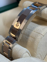 Rolex - Pre-owned Two Tone Rose Gold Datejust 36 White Index Dial Oyster Bracelet 126231