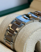 Rolex - Pre-owned Two Tone Rose Gold Datejust 36 White Index Dial Oyster Bracelet 126231