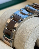Rolex - Pre-owned Two Tone Rose Gold Datejust 36 White Index Dial Oyster Bracelet 126231