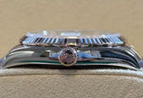 Rolex - Pre-owned Two Tone Rose Gold Datejust 36 White Index Dial Oyster Bracelet 126231