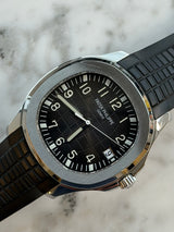 Patek Philippe - Pre-owned Aquanaut Black Dial 5167A-001