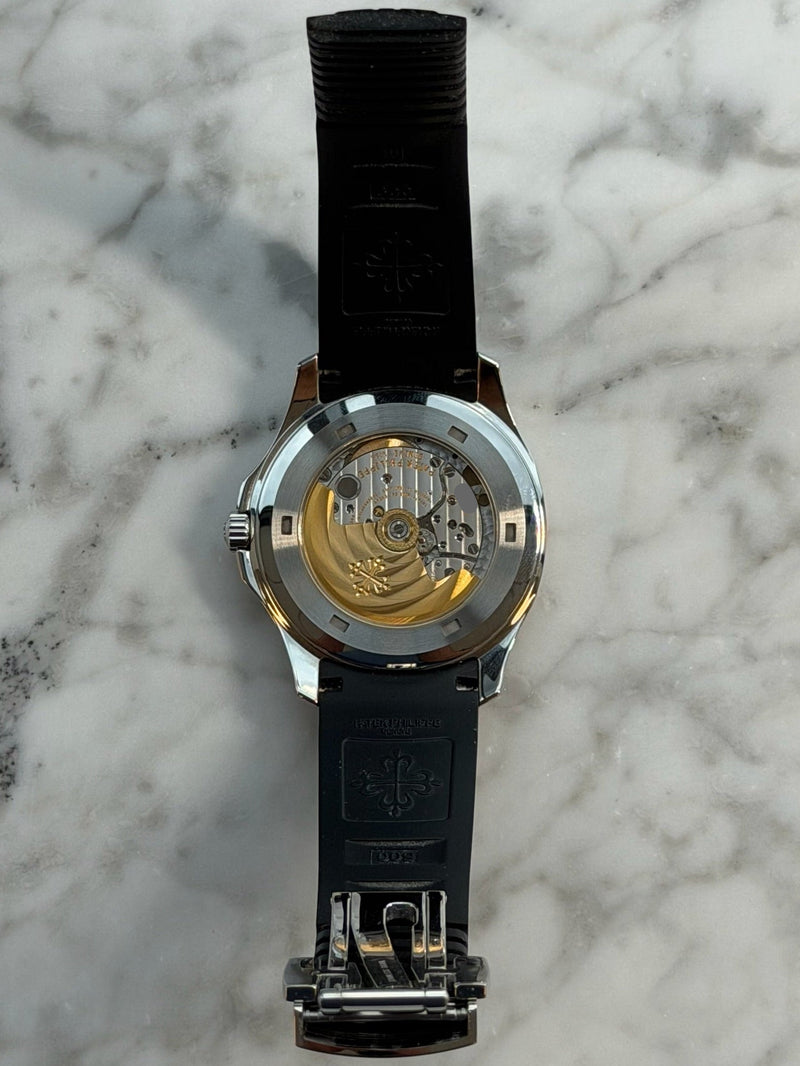 Patek Philippe - Pre-owned Aquanaut Black Dial 5167A-001