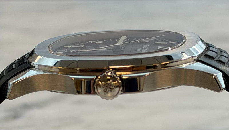 Patek Philippe - Pre-owned Aquanaut Black Dial 5167A-001