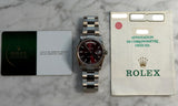 Rolex - Pre-owned White Gold Day-Date 36 HEBREW Day Wheel CHERRY Dial 118239
