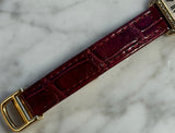 Cartier - Pre-owned Tortue Small 30 x 24mm White Dial Diamond Bezel WA501006