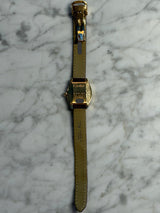 Cartier - Pre-owned Tortue Small 30 x 24mm White Dial Diamond Bezel WA501006