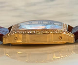 Cartier - Unworn Tortue Small 30 x 24mm White Dial Diamond Bezel WA501006
