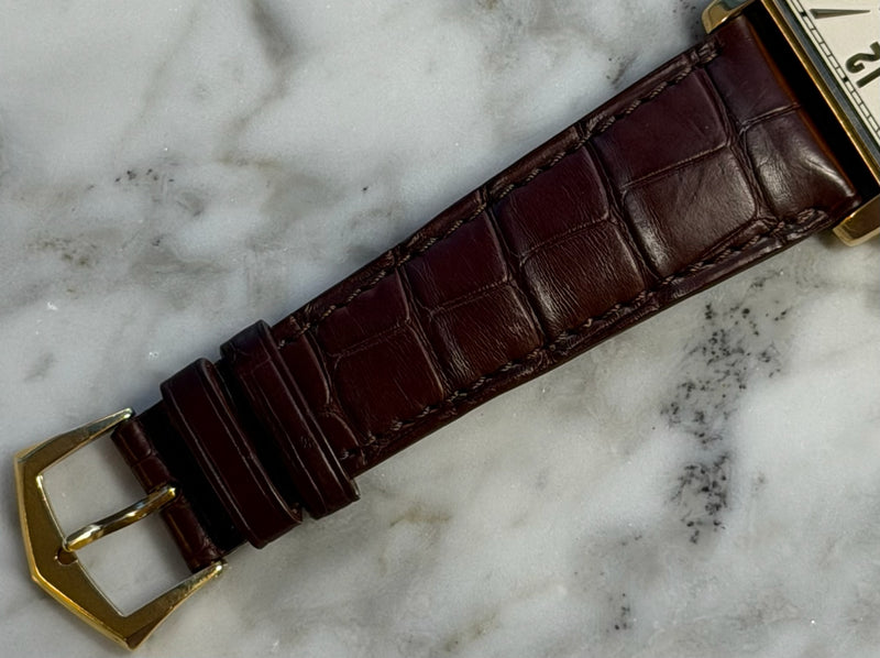 Patek Philippe - Pre-owned Yellow Gold Gondolo White Dial 5124J