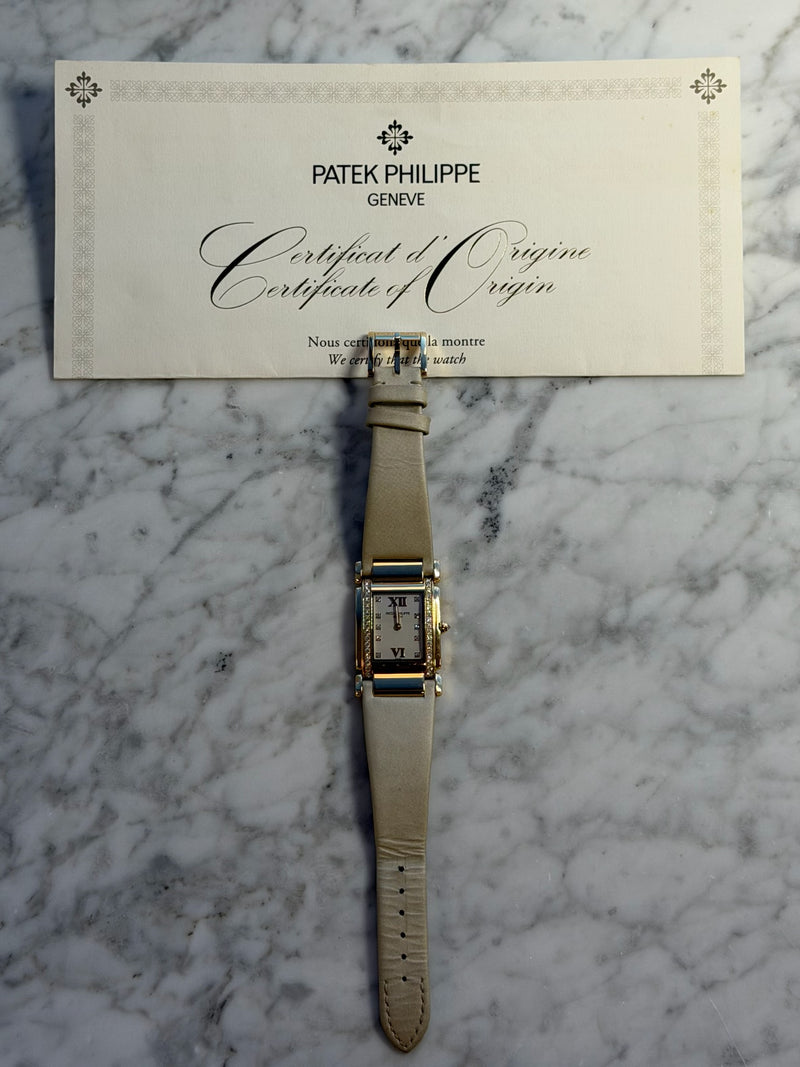 Patek Philippe - Pre-owned Twenty-4 Medium White Dial  Diamond Bezel 4920R