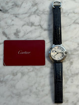Cartier - Pre-owned Stainless Steel Ballon Bleu 37mm Moonphase WSBB0020