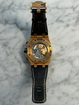 Audemars Piguet - Pre-owned Royal Oak Offshore Chronograph Gold Dial 26470OR