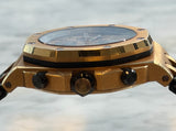 Audemars Piguet - Pre-owned Royal Oak Offshore Chronograph Gold Dial 26470OR