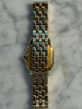 Cartier - Unworn Panthère De Cartier Small 30.3 x 22mm White Dial Diamond Bezel Diamond Bracelet WJPN0059